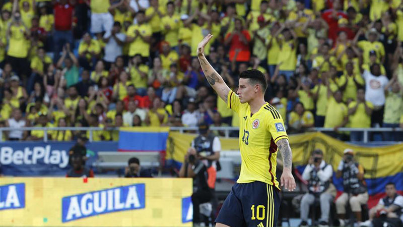 James Rodriguez Colombia Eliminatorias Conmebol Norteamerica 2026