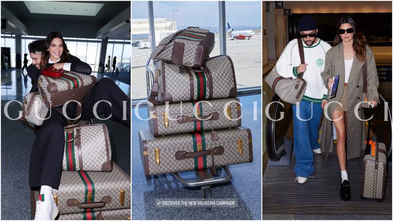 Kendall Jenner y Bad Bunny protagonizan la campaña de Valigerian de Gucci
