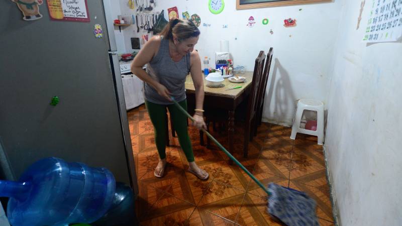 Madre al Cuidado de los Hijos trabajo domestico no remunerado