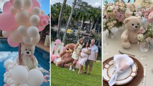 Lili Estefan ofrece baby shower para su hermano y cuñada