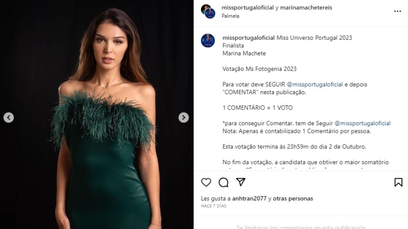 Miss Portugal trans para Miss Universo