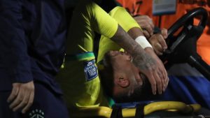 Neymar Lesion Brasil