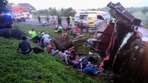 accidente camión migrantes chiapas méxico