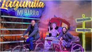 Billy Calderón pasa una velada inolvidable con actores mexicanos