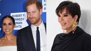 Principe Harry, Meghan Markle y Kris Jenner