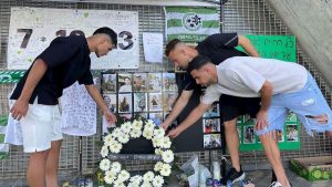 maccabi haifa futbol spot video viral israel hamas