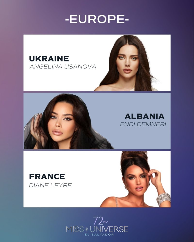 Las candidatas mas votadas de Miss Universo