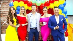 Pepe Barahona, José Gómez, Daniela Ardón, Larissa Graniella e Irene Castillo