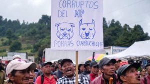 Protestas en Guatemala