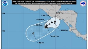 depresion tropical 19-E el salvador