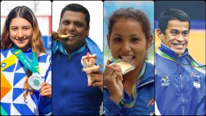 Collage Medallistas Juegos Panamericanos