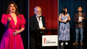 Entrega premio Ovación del Teatro Luis Poma