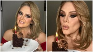 Erika Buenfil actriz mexicana, sumple 60 años.