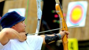 Ever Lemus Paratleta Tiro con Arco Santiago 2023