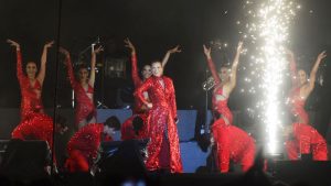 Concierto de Olga Tañón en San Salvador el 29 de noviembre de 2023. Foto EDH Jessica Orellana