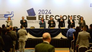 Magistrados del Tribunal Supremo Electoral TSE