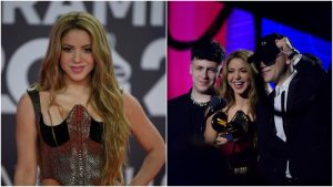 Shakira dedica su Latin Grammy al público por su apoyo "en los tiempos difíciles"