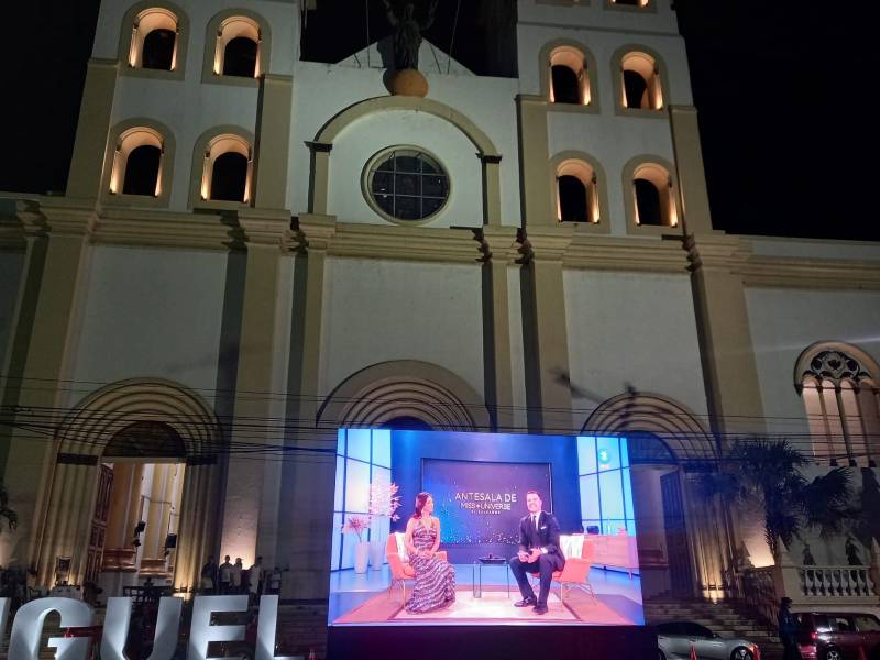 Pantalla gigante en San Miguel para ver Miss Universo