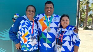Roberto Hernandez campeon tiro con arco en Santiago 2023