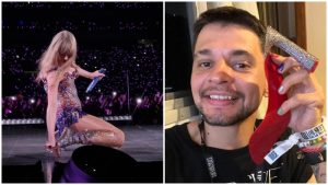 Taylor Swift en concierto de Río de Janeiro y Felipe Conrado, fan de la cantante