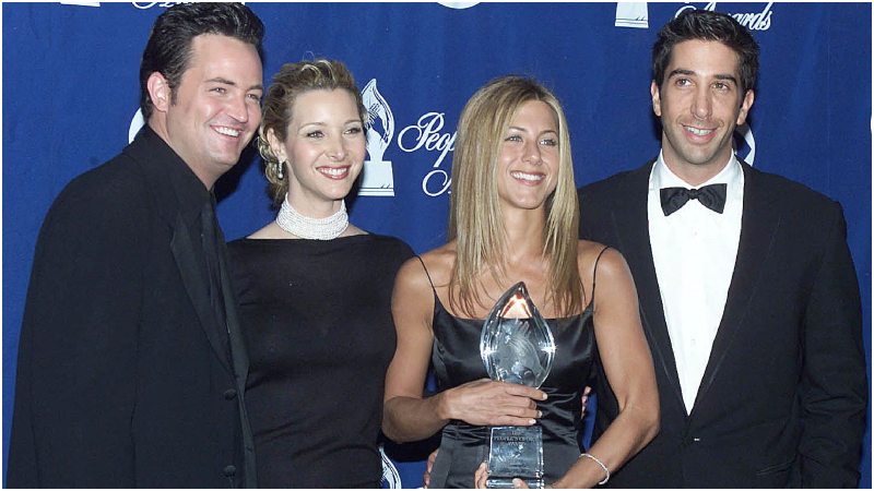 Matthew Perry, Lisa Kudrow, Jennifer Aniston y David Schwimmer