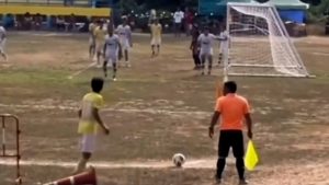 futbol bestial golazo olimpico video viral corner tiro de esquina