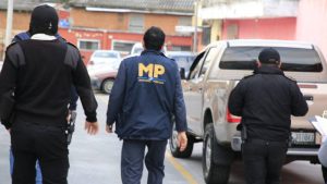 El Ministerio Público de Guatemala en varios allanamientos