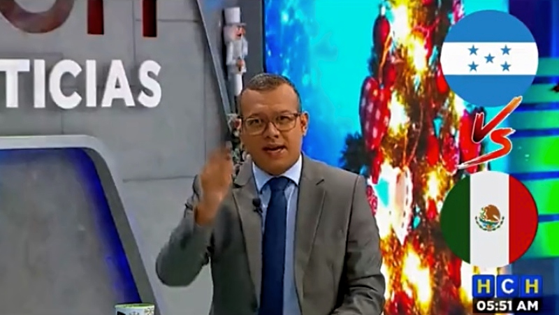 ivan barton futbol honduras mexico television video reclamo