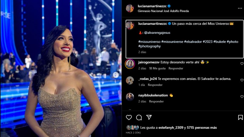 Luciana Martínez busca ser Miss El Salvador