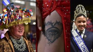 Las curiosas imágenes de la alfombra roja de Miss Universo