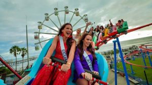 Candidatas de Miss Universo disfrutaron de Sunset Park