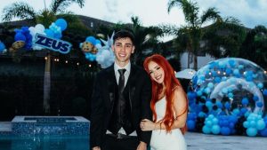 Nicolle Figueroa y Augusto Giménez celebran cumpleaños de Zeus