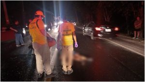 Peatón murió atropellado por microbús de la 38-A en Apopa