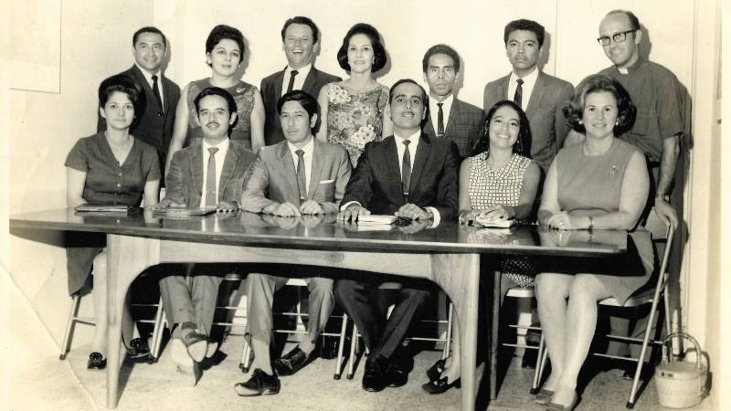 Primera Junta Directiva FUNDASAL 1968-1970