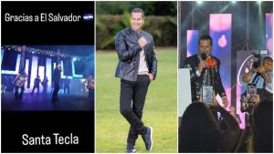 El Titi fue la estrella en la gala de coronación de la reina de las fiestas de Santa Tecla