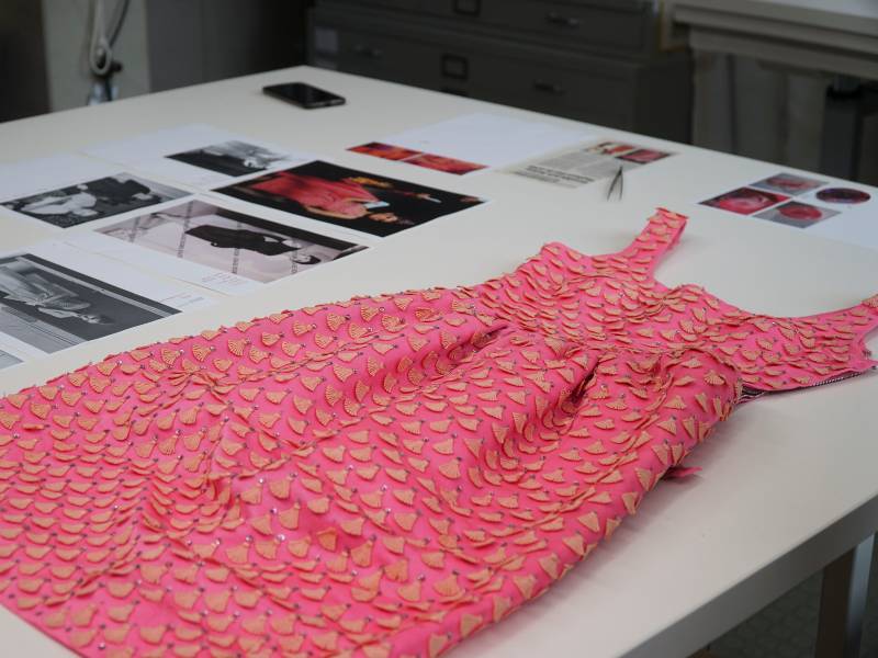 El vestido rosa de Audrey Hepburn