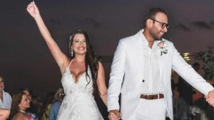 Linda Cruz esposo boda