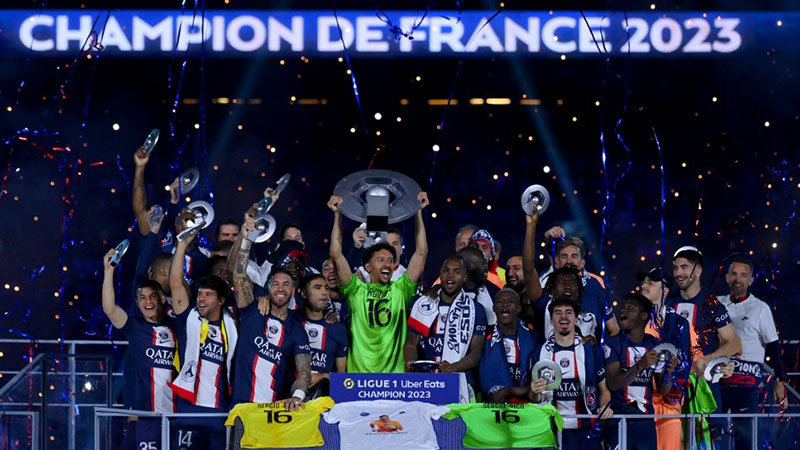 PSG Campeon de Francia 2023