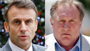 Presidente Emanuelle Macron defiende a Gerard Depardieu
