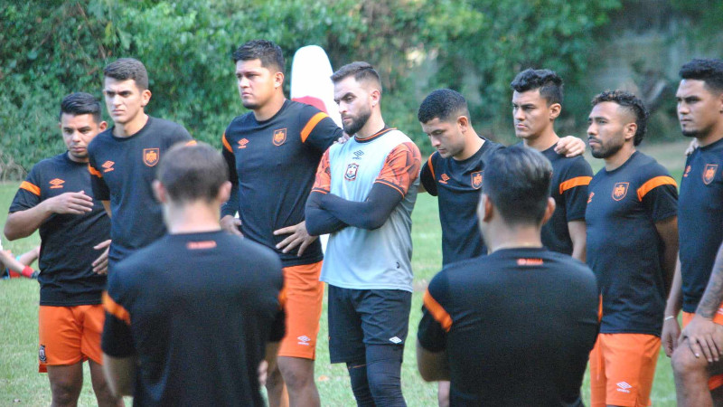 Rafa Garcia entremiento Aguila final Jocoro