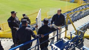 Seguridad estadio Cuscatlan final Apertura 2023