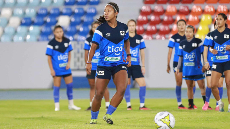 Victoria Meza, de la Selecta. Foto: Cortesía Fesfut/LaSelecta