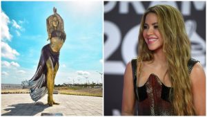 Estatua de Shakira en Barranquilla, Colombia
