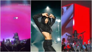 Danna Paola rompió el escenario en El Salvador