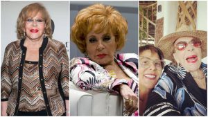 Actriz mexicana Silvia Pinal y su hija Alejandra