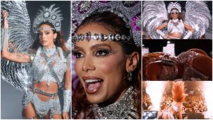 Anitta con sus Ensayos calienta motores para el carnaval de Rio