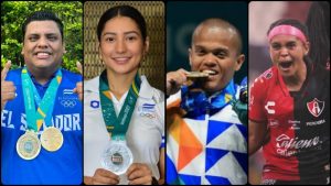 Collage Atletas Espiga Dorada 2023