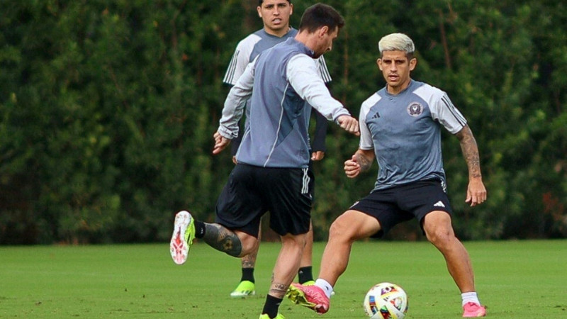 Inter Miami entrenamiento previo amistoso Selecta Leo Messi 08