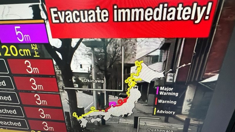 Japon terremoto alerta tsunami 2