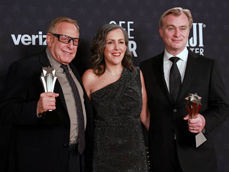 Película Oppenheimer es la gran ganadora de los Critics Choice Awards